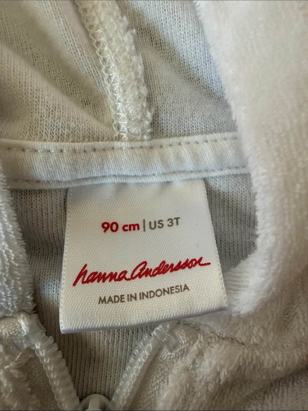 Hanna Andersson Sunsoft Kids Rainbow Terry Cover Up Cotton Blend Beach Swim 3T - Picture 2 of 4